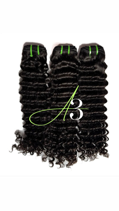 Raw Cambodian Hair Double Drawn Deep Wave
