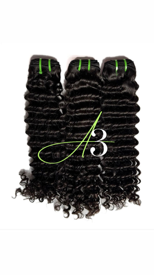 Raw Cambodian Hair Double Drawn Deep Wave